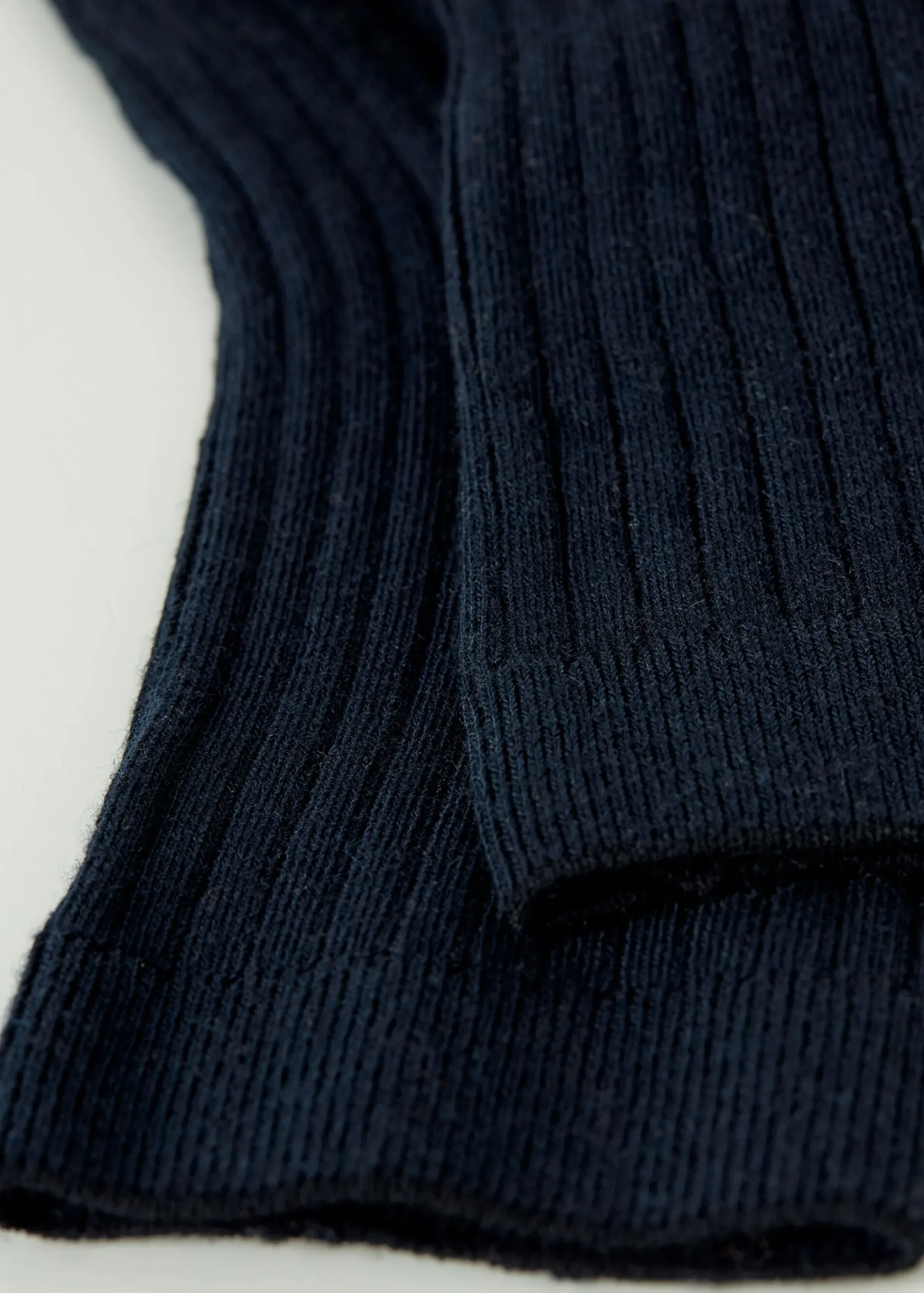 Short Socks^Calzedonia Short Ribbed Socks With Cotton And Cashmere 016 - Blue