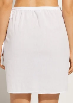 Beachwear^Calzedonia Short Wraparound Sarong 01 - White