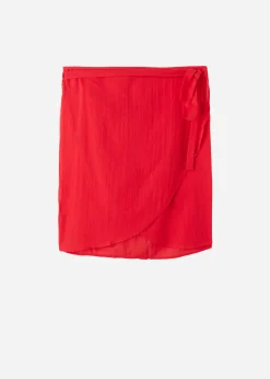 Beachwear^Calzedonia Short Wraparound Sarong 645C - Summer Red