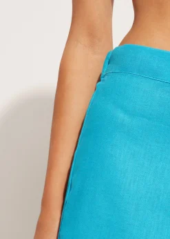 Beachwear^Calzedonia Shorts With Linen 616C - Turquoise Green