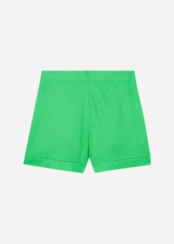 Beachwear^Calzedonia Shorts With Linen 615C - Shiny Green