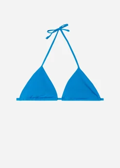 Bikini^Calzedonia Slide Triangle Bikini Top Indonesia 681C - Electric Blue