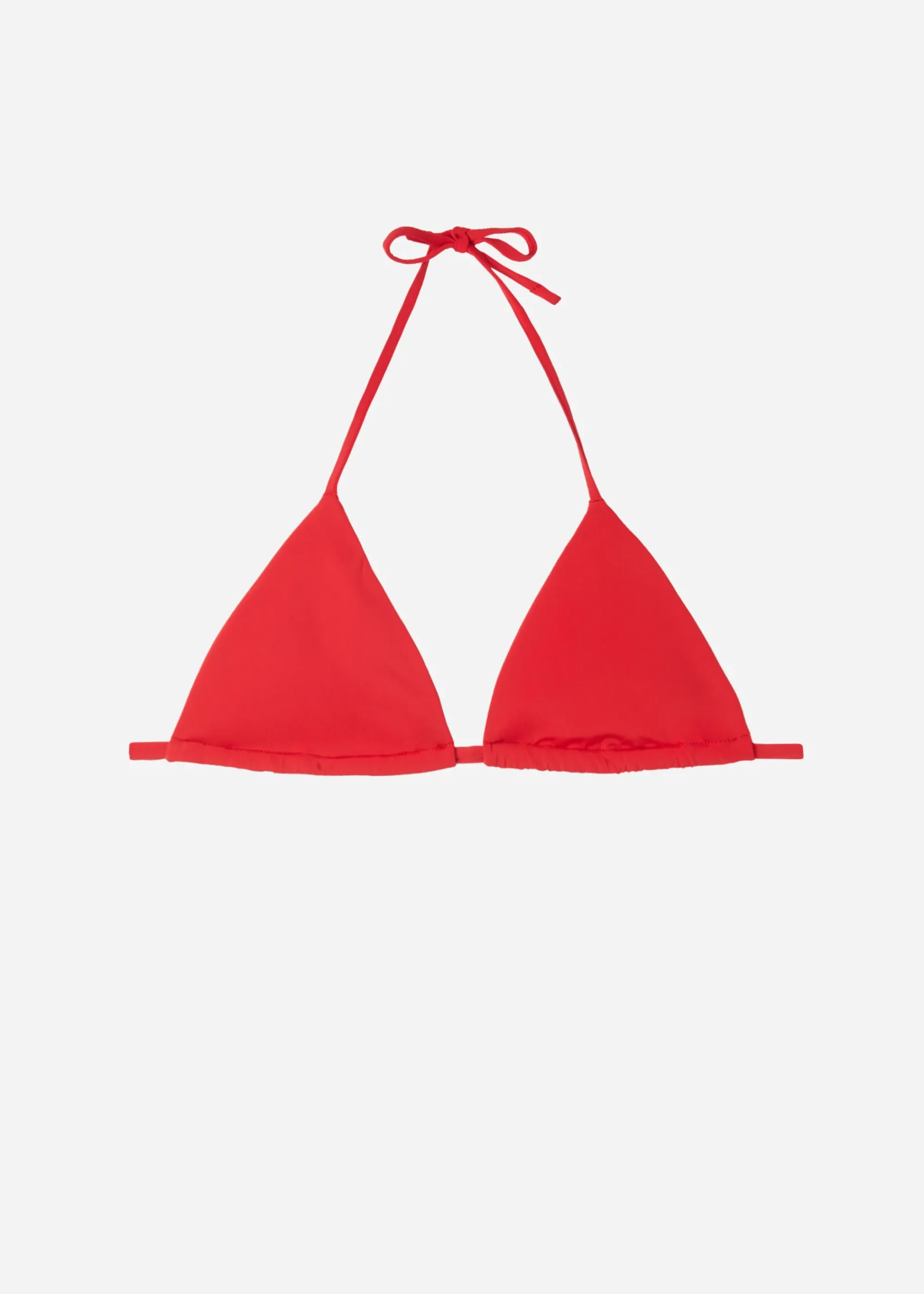 Bikini^Calzedonia Slide Triangle Bikini Top Indonesia 645C - Summer Red