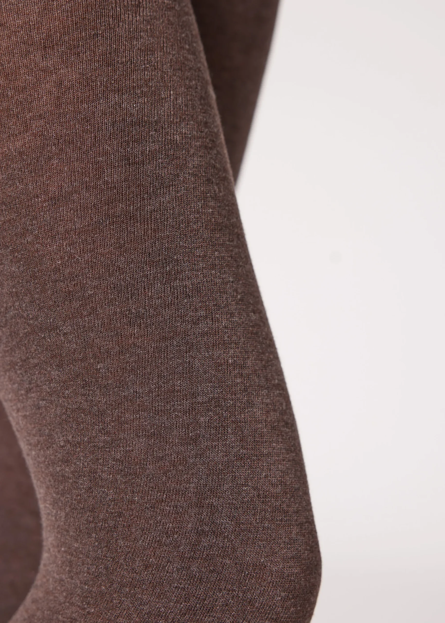 Opaque Tights^Calzedonia Soft Modal And Cashmere Blend Tights 1478 - Dark Brown Blend