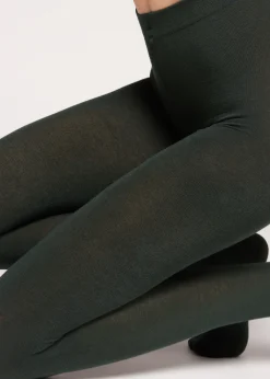 Opaque Tights^Calzedonia Soft Modal And Cashmere Blend Tights 5203 - Bottle Green