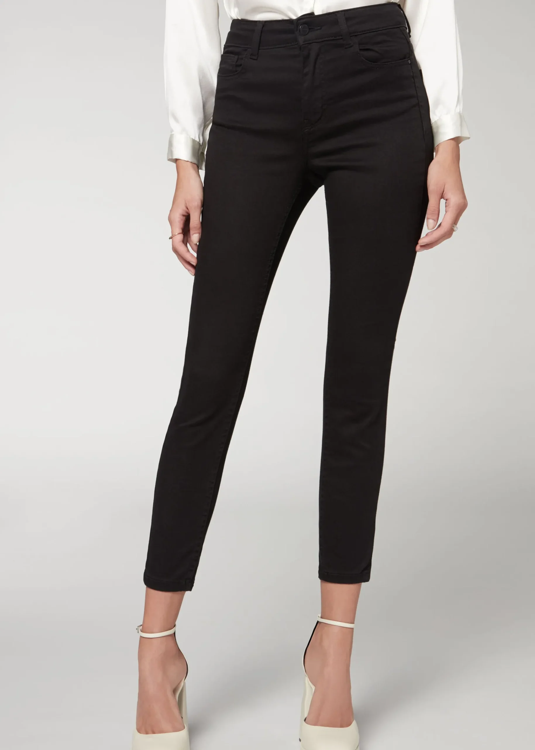 Jeans^Calzedonia Super Flex Denim High-Waisted Superskinny Jeans 3293 - Black Denim