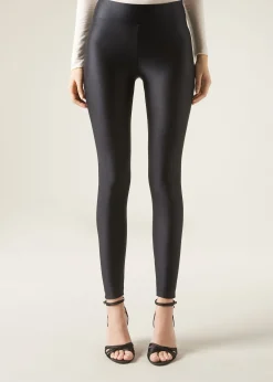 Leggings^Calzedonia Super Shiny Leggings 019 - Black