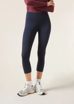 Leggings^Calzedonia Supima Cotton Capri Leggings 700 - Intense Blue