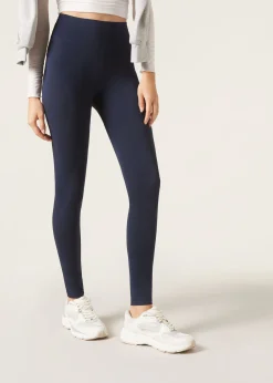 Leggings^Calzedonia Supima Cotton Leggings 700 - Intense Blue