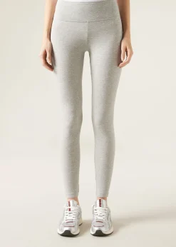 Leggings^Calzedonia Supima Cotton Leggings 383C - Light Grey Blend