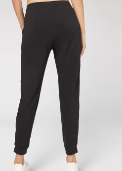 Trousers^Calzedonia Supima Ultra Light Cotton Joggers 019 - Black