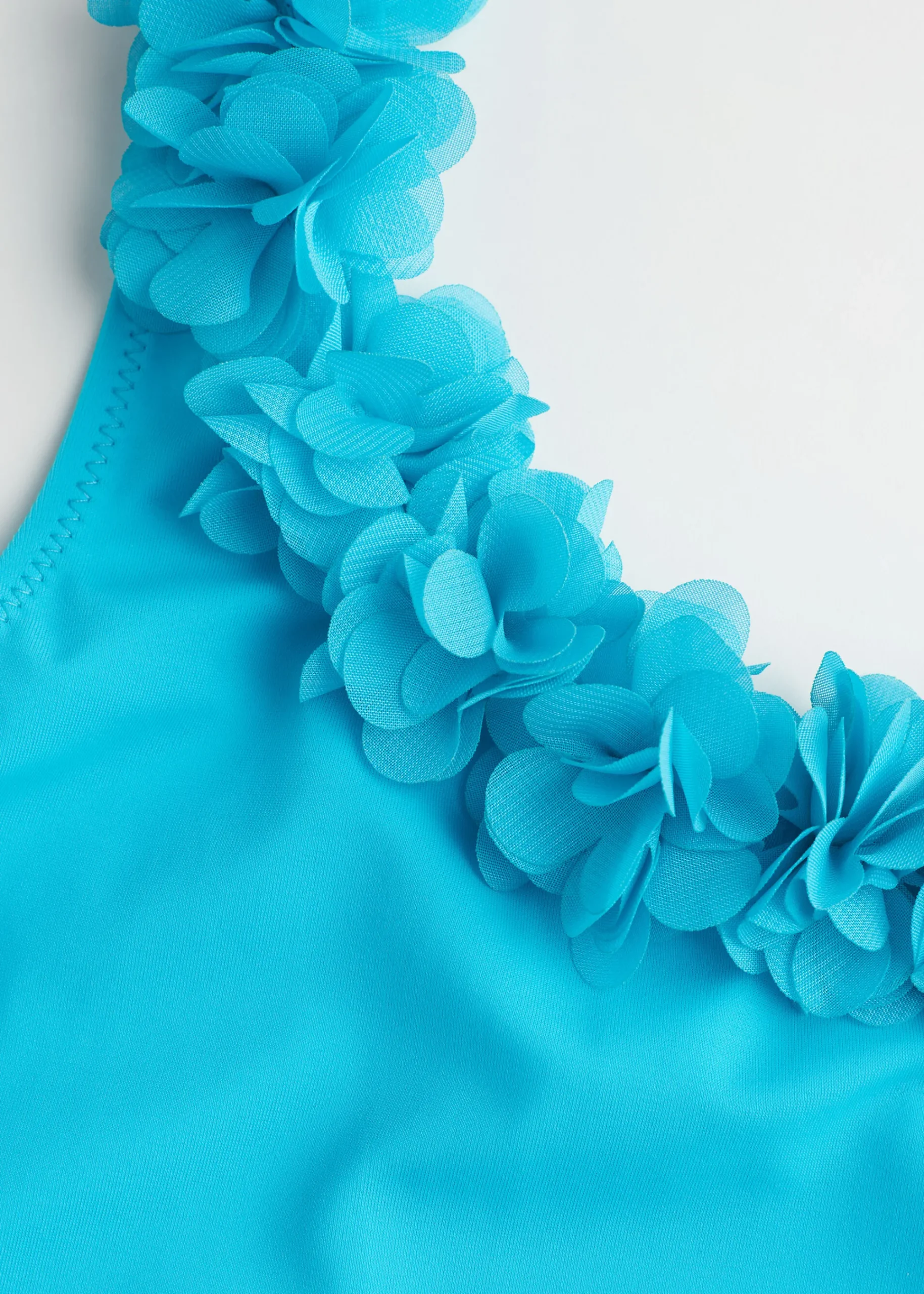 Swimwear And Bikinis^Calzedonia Swimsuit Floral Girls' Honolulu 708C - Turquoise Green Flowers