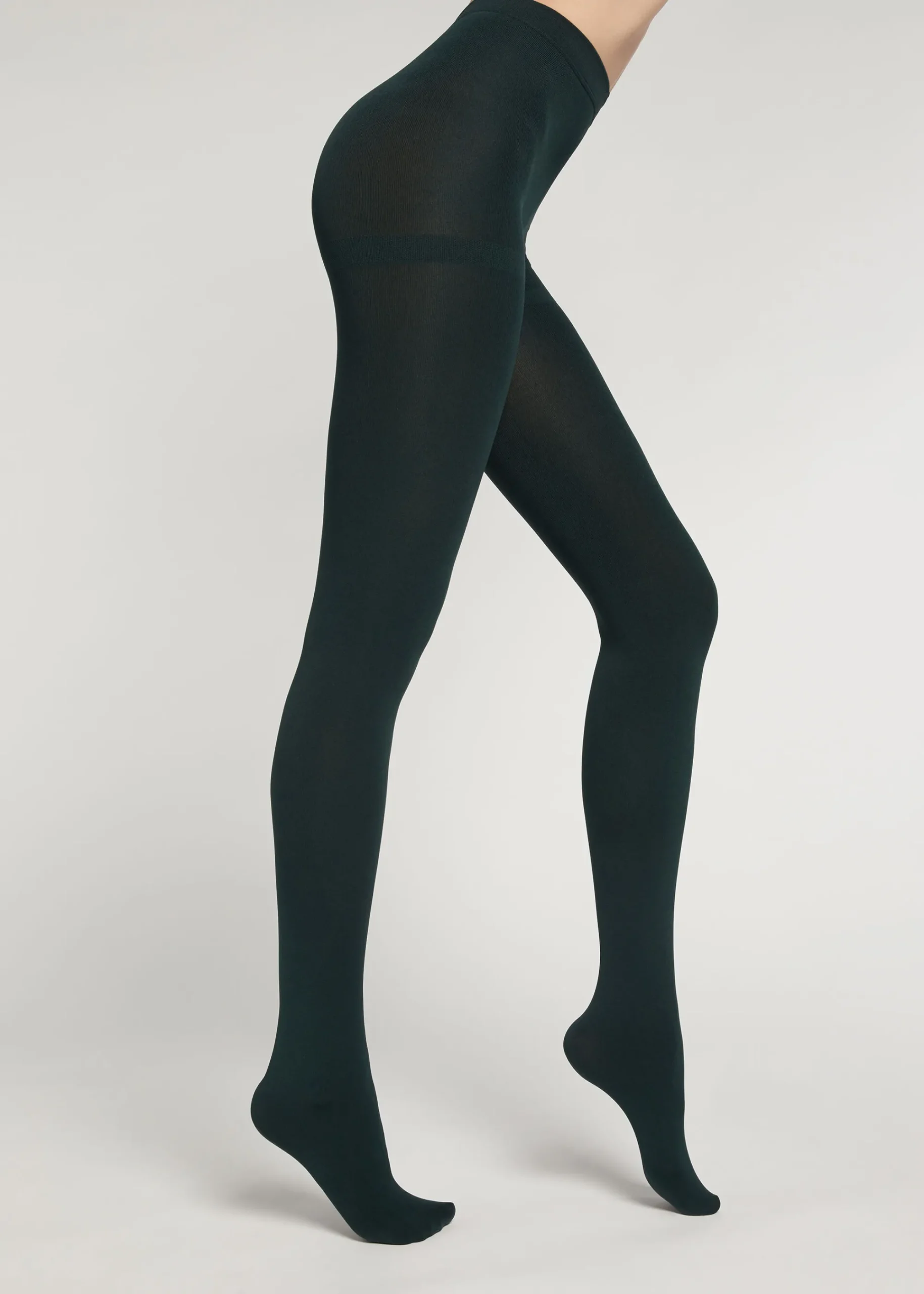 Opaque Tights^Calzedonia Thermal Super Opaque Tights 3654 - Green