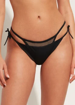 Bikini^Calzedonia Tie Brazilian Bikini Bottoms Tokyo 716C - Pink Bee