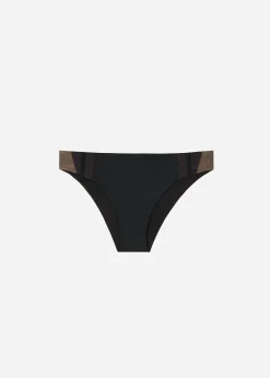 Bikini^Calzedonia Tulle Insert Bikini Bottoms Tokyo 716C - Pink Bee