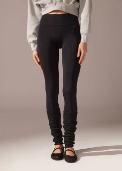 Leggings^Calzedonia Ultra Opaque Microfibre Leggings 019 - Black
