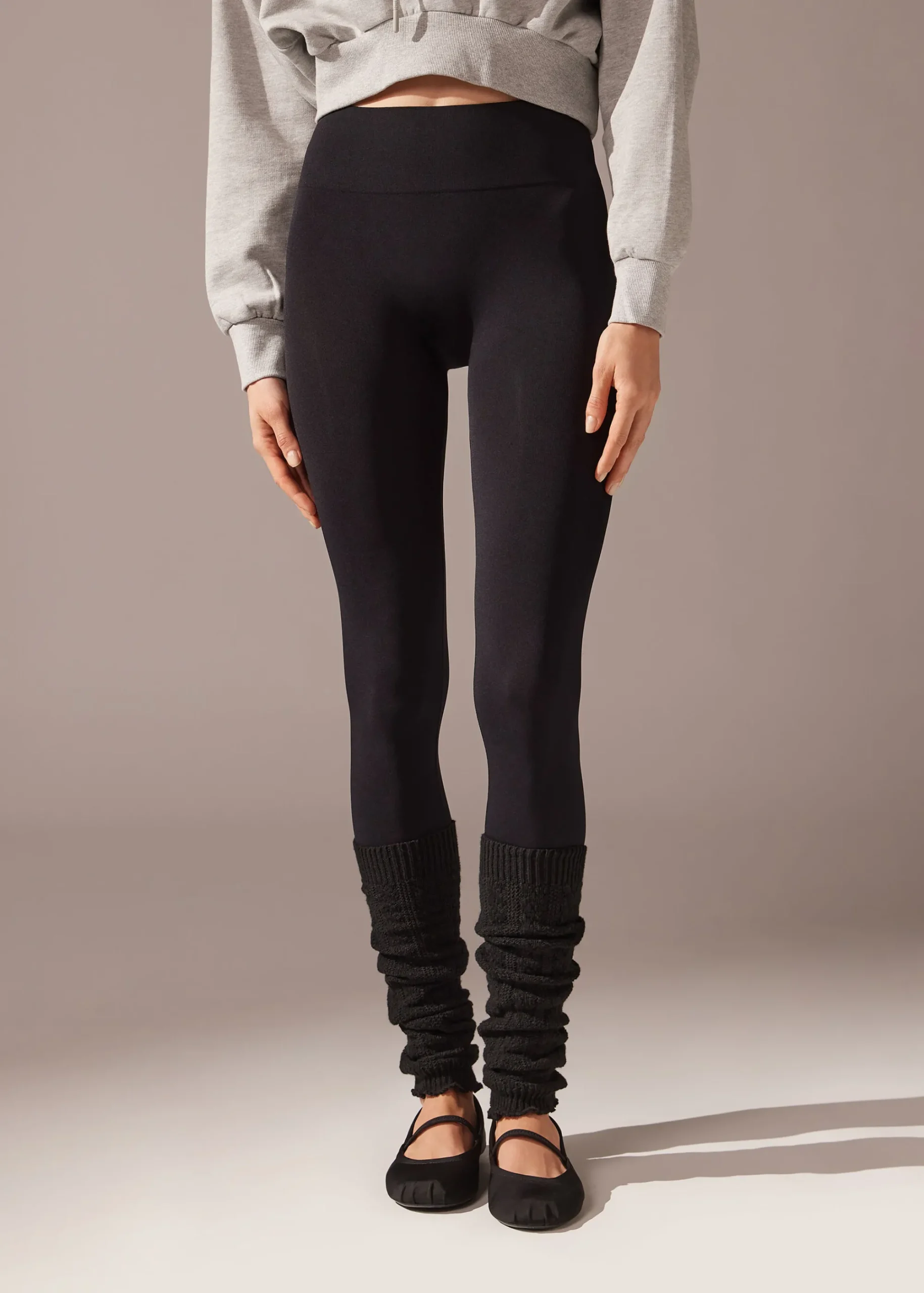 Leggings^Calzedonia Ultra Opaque Microfibre Leggings 019 - Black