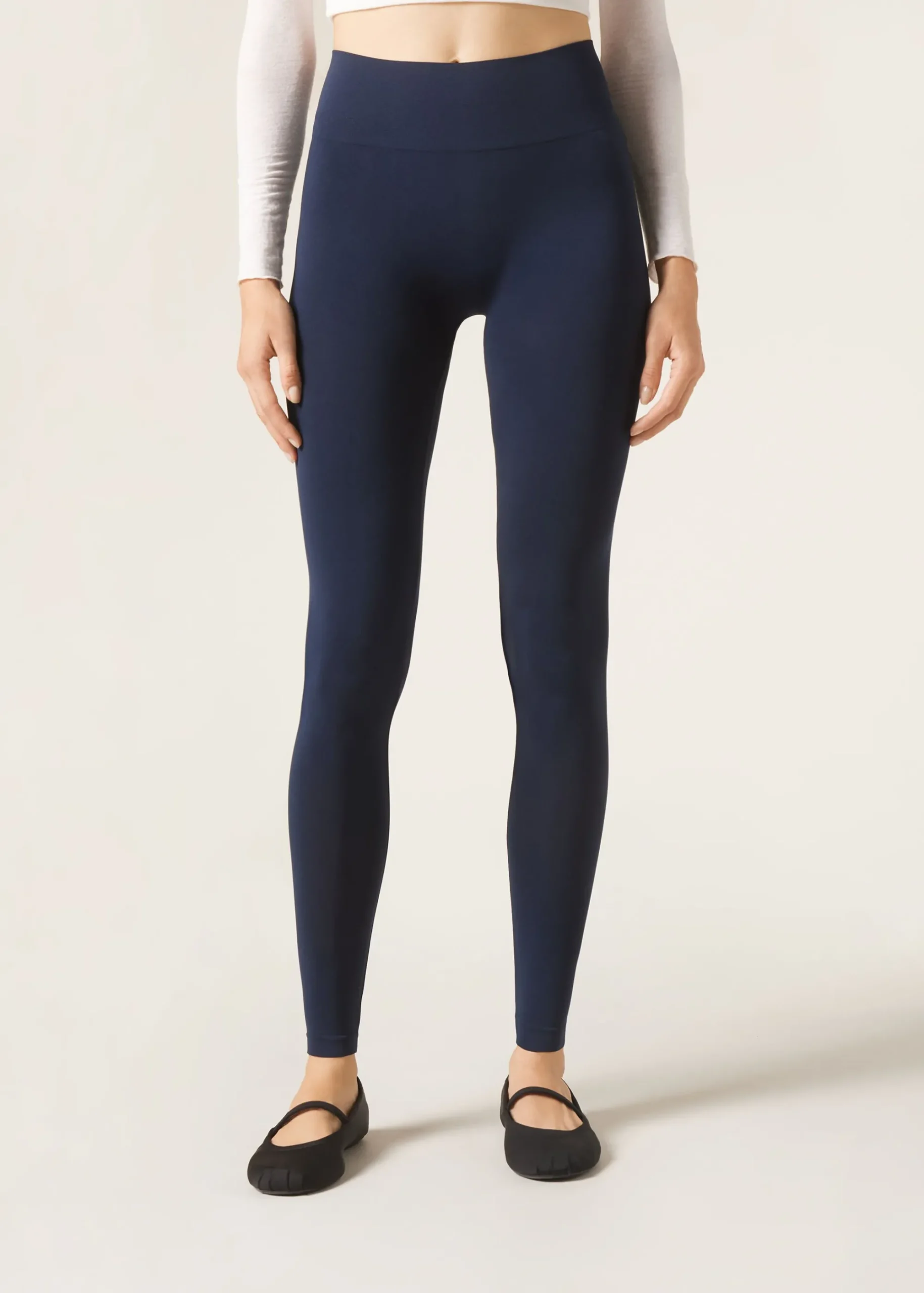 Leggings^Calzedonia Ultra Opaque Microfibre Leggings 700 - Intense Blue
