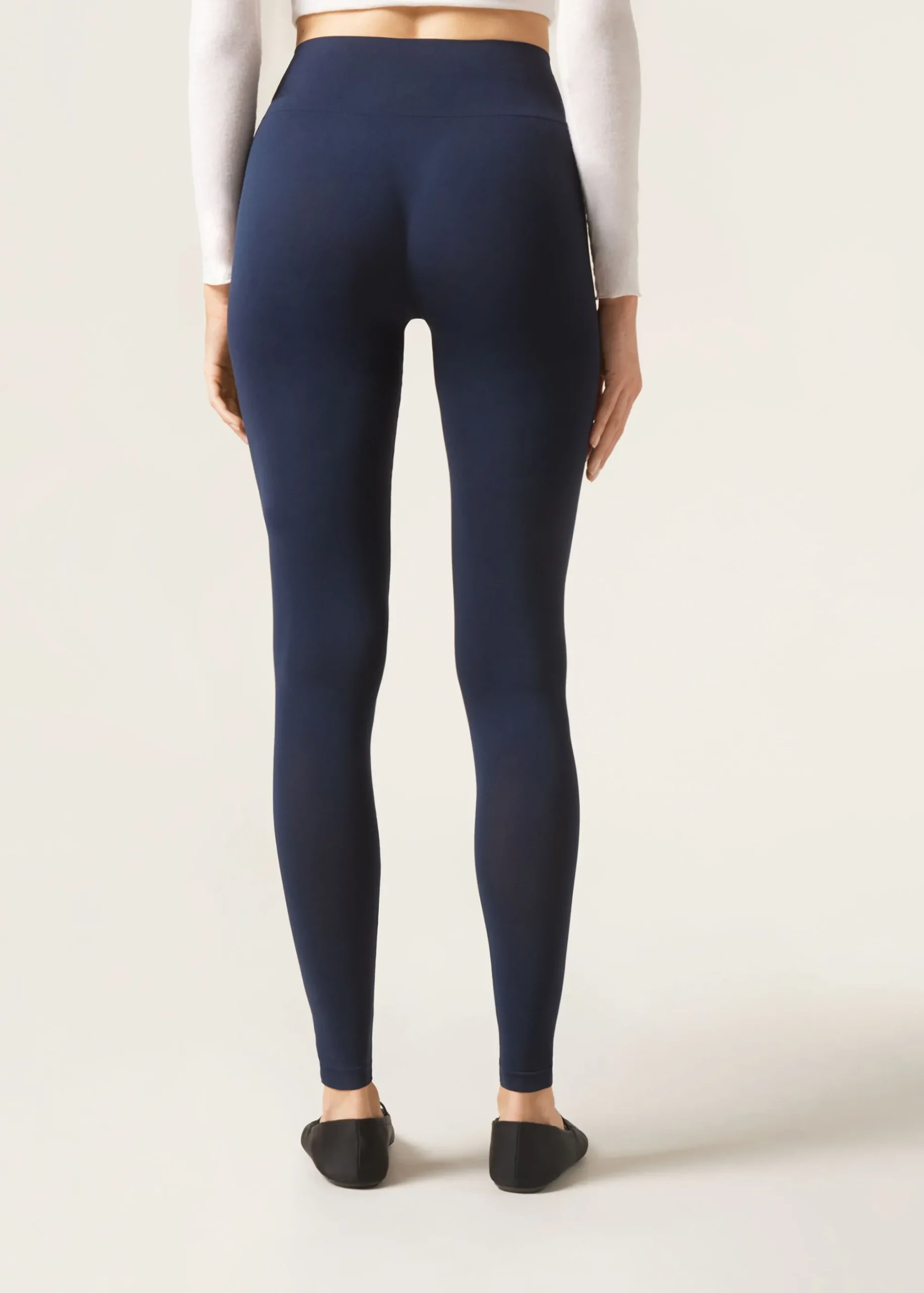 Leggings^Calzedonia Ultra Opaque Microfibre Leggings 700 - Intense Blue