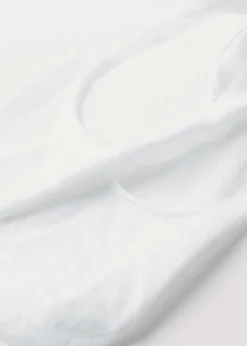 Invisible^Calzedonia Unisex Cotton Invisible Socks 001 - White