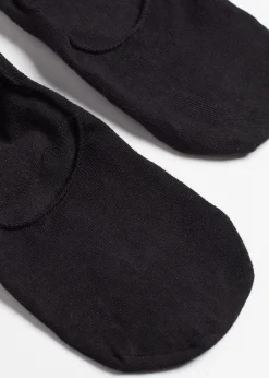 Invisible^Calzedonia Unisex Cotton Invisible Socks 019 - Black