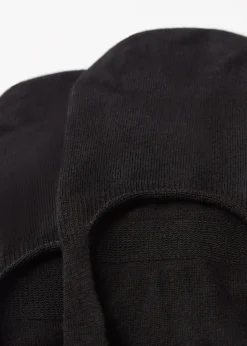 Invisible^Calzedonia Unisex Cotton Invisible Socks 019 - Black