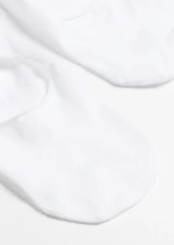Invisible^Calzedonia Unisex Cotton Invisible Socks 001 - White