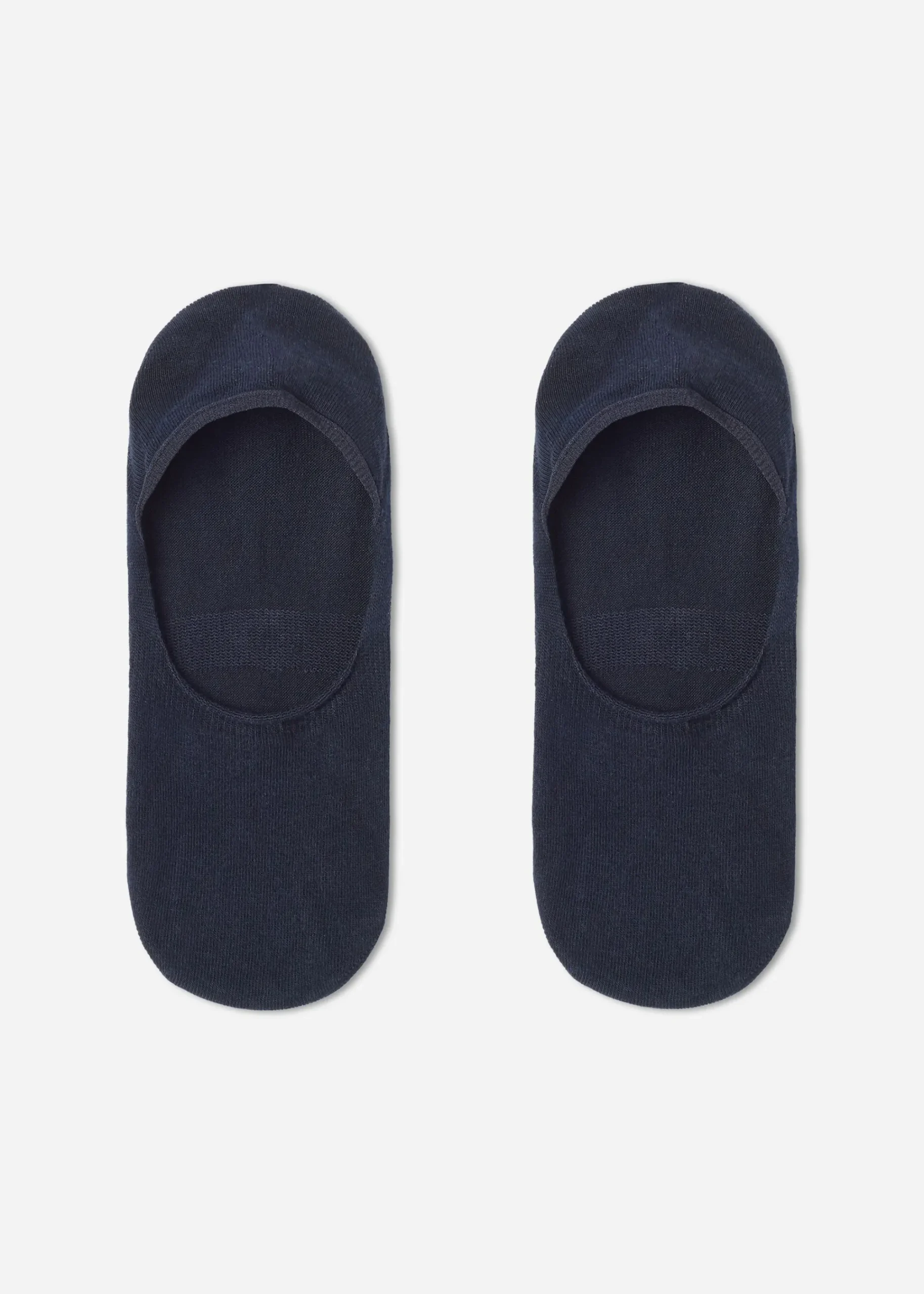 Invisible^Calzedonia Unisex Cotton Invisible Socks 016 - Blue