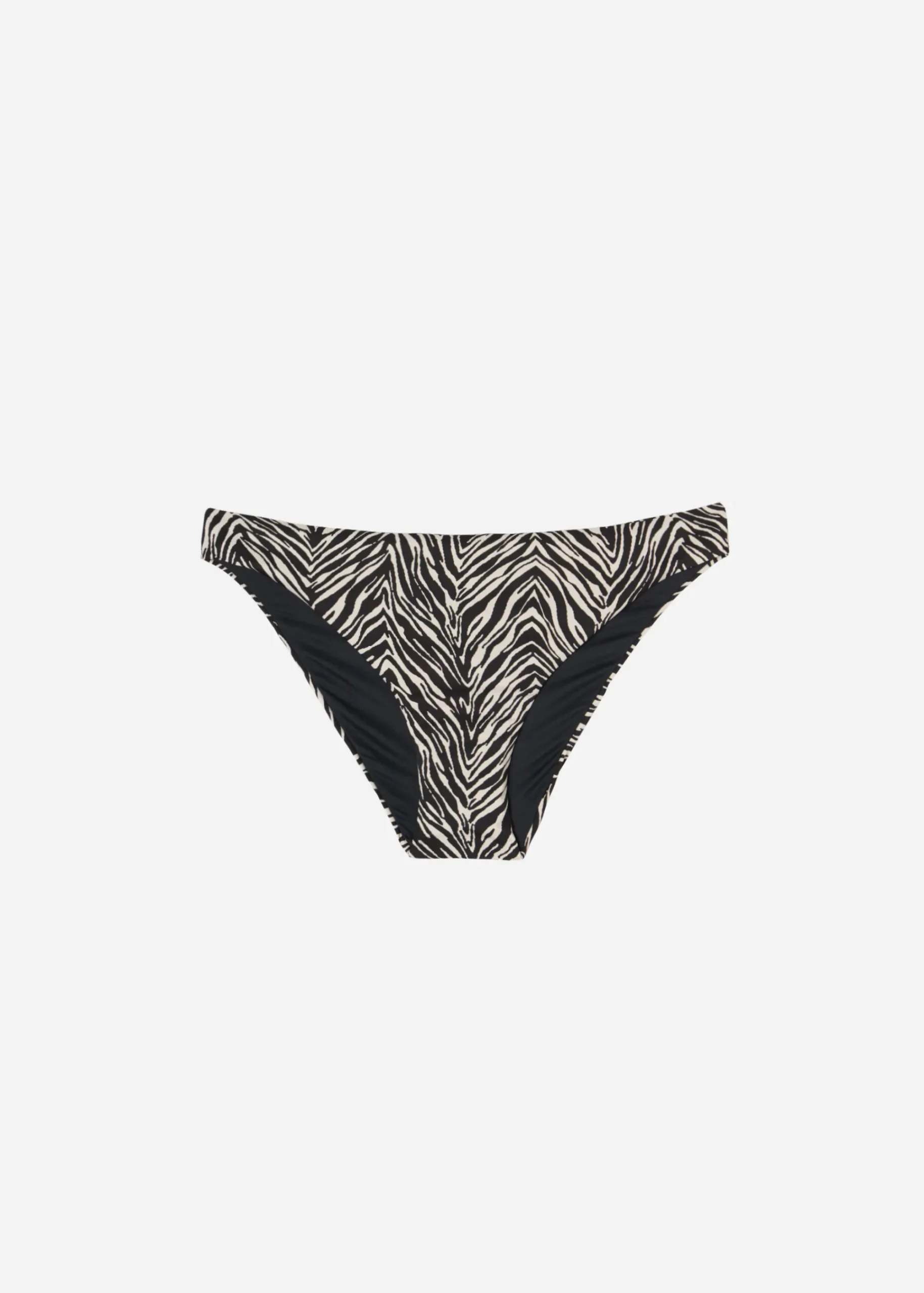 Bikini^Calzedonia Zebra Print Bikini Bottoms Nairobi 684C - Wild Stripes